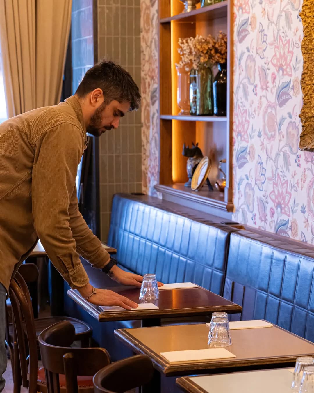 Salle intérieure du Café Juliette