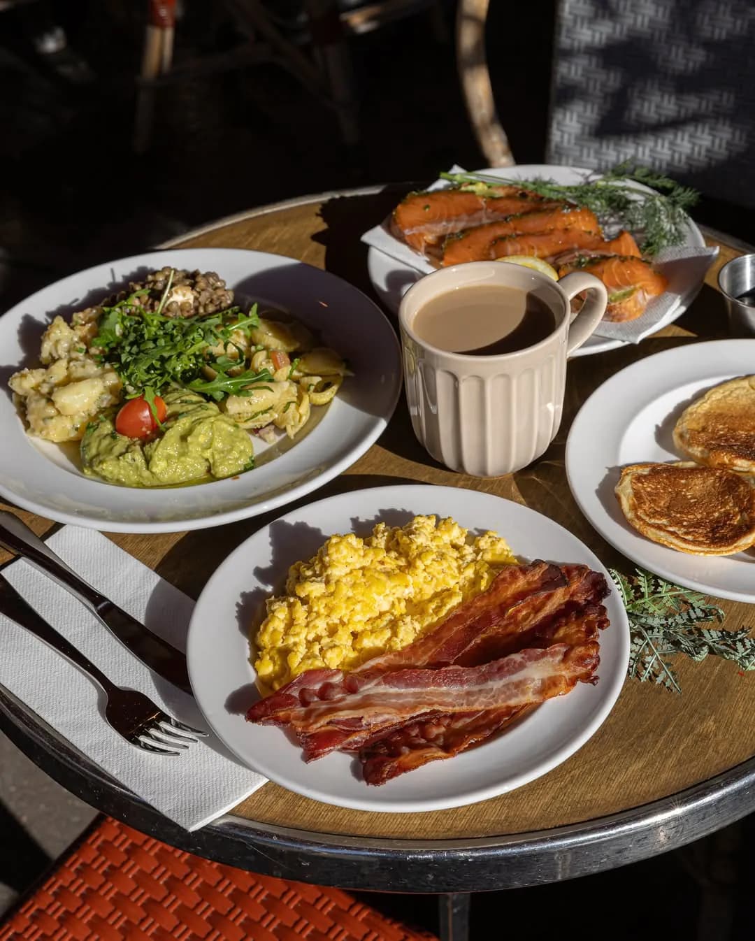 Petit-déjeuner au Café Juliette